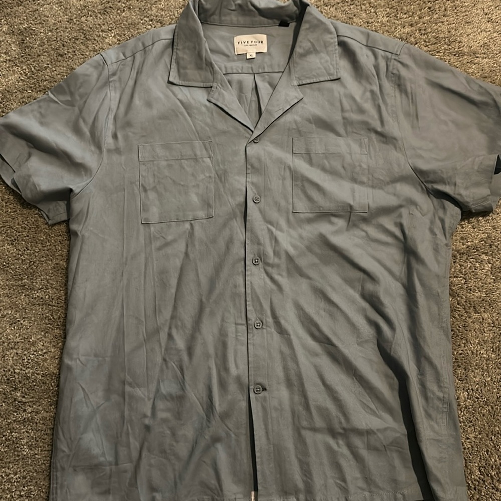 Five Four Clifford Cotton Linen Shirt
